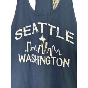 Seattle Washington Graphic tank top workout‎ - Size large